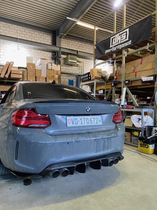 BMW M2 & COMPETITION V-Style Diffusor - DKS Performance 3