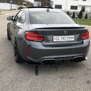 BMW M-STYLE DIFFUSOR F87& COMPETITION - DKS Performance 1