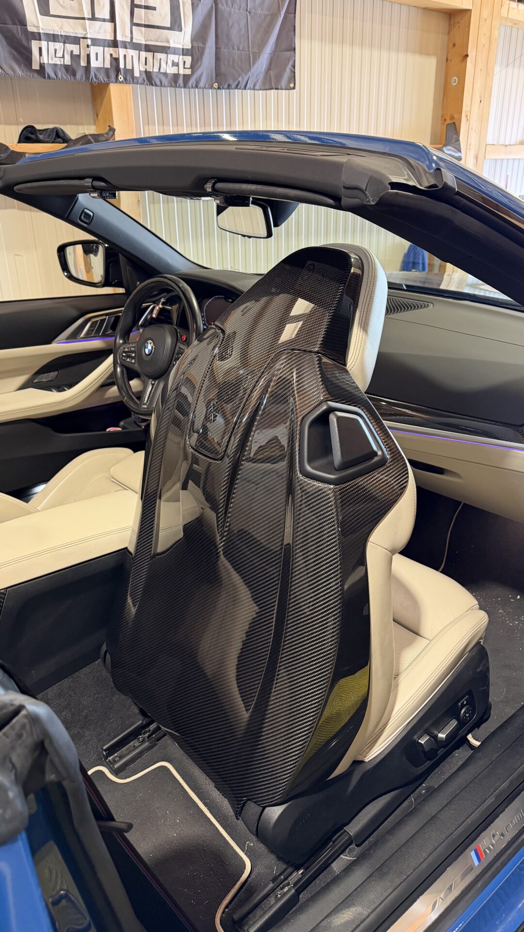 Carbon Rücksitzschalen passend für BMW (G87/G80/G81/G82/G83) - DKS Performance 3