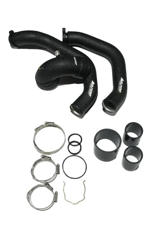 Aulitzky Tuning | Charge- & Boostpipe Set Aluminium schwarz | BMW M2/M3/M4 inkl. Competition/CS (F87/F80/F82/F83) S55 - DKS Performance 2