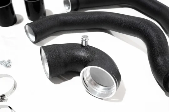 Aulitzky Tuning | Charge- & Boostpipe Set Aluminium schwarz | BMW M2/M3/M4 inkl. Competition/CS (F87/F80/F82/F83) S55 - DKS Performance 3