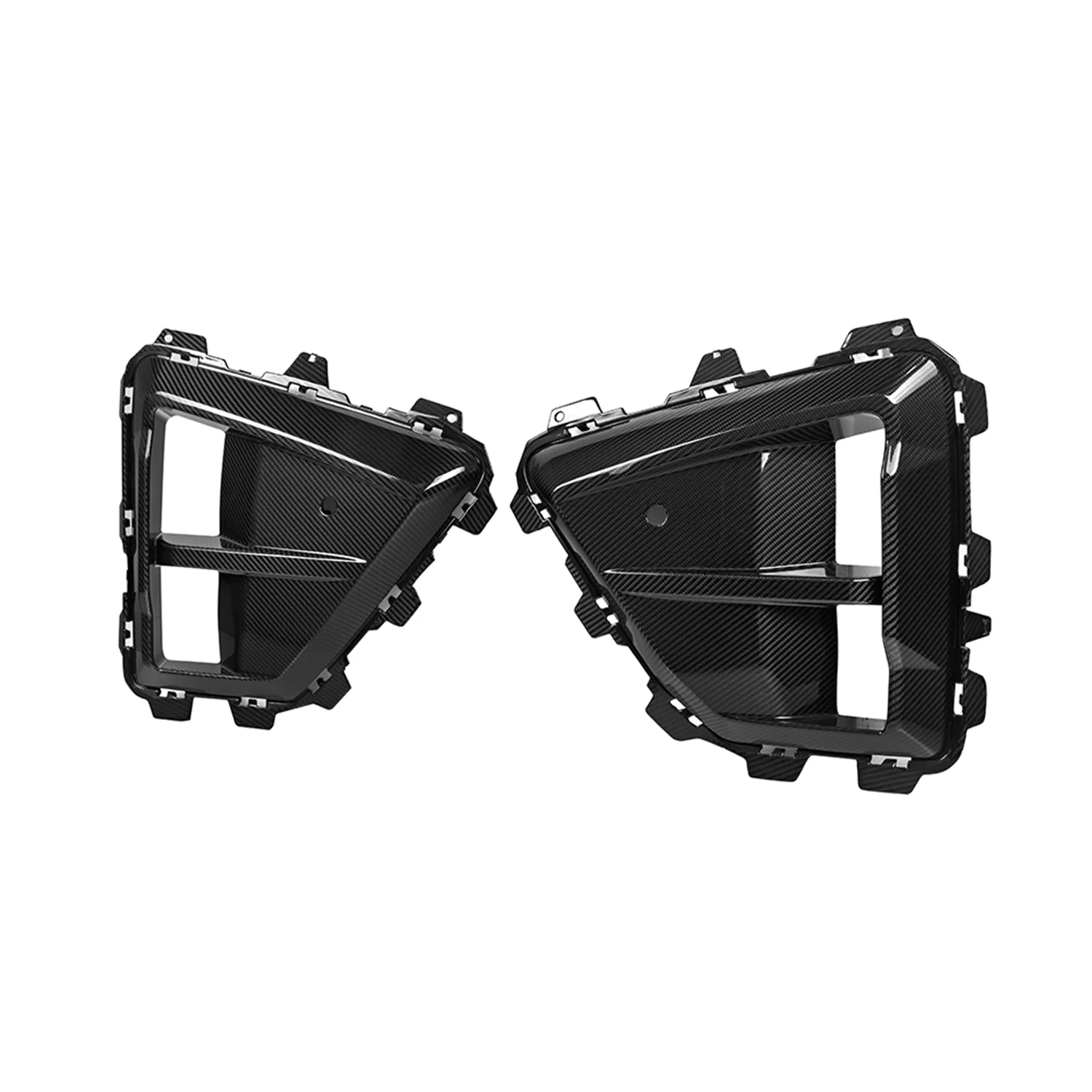 SQ-Style Front Lufteinlässe Carbon passend für BMW X5 (F95) X6 (F96) Facelift - DKS Performance SQ-Style Front Lufteinlässe Carbon passend für BMW X5 (F95) X6 (F96) Facelift - DKS Performance
