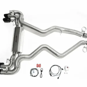 Aulitzky Exhaust | ECE Endschalldämpfer mit Klappensteuerung | passend für BMW M340i/M440i xDrive OPF (G20/G21/G22/G23) B58 - DKS Performance