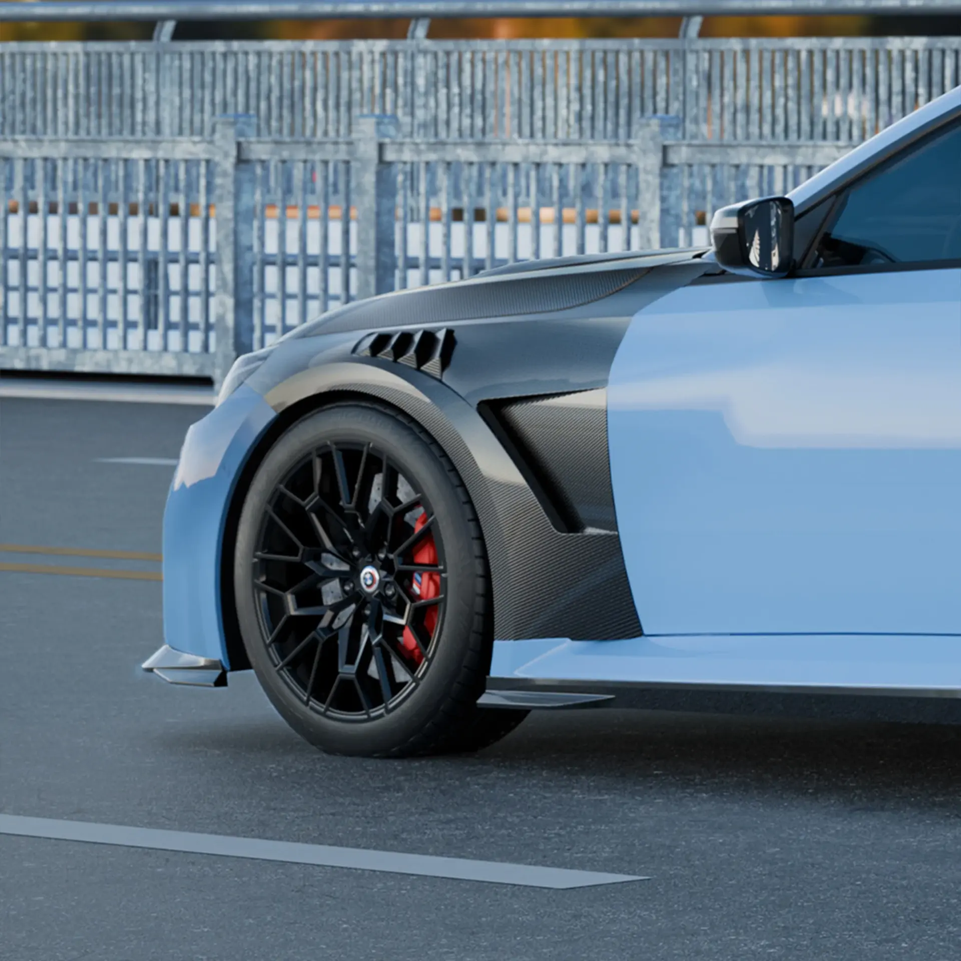 Carbon Kotflügel SQ-Style passend für G87 M2 - DKS Performance 3 Carbon Kotflügel SQ-Style passend für G87 M2 - DKS Performance 3
