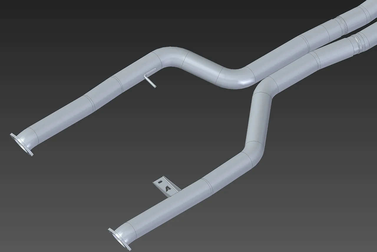 Aulitzky Exhaust B2B | Kat/OPF Ersatzrohre | passend für BMW M3/M4 inkl. Competition/CS/CSL (G80/G81/G82/G83) S58 | Motorsportartikel