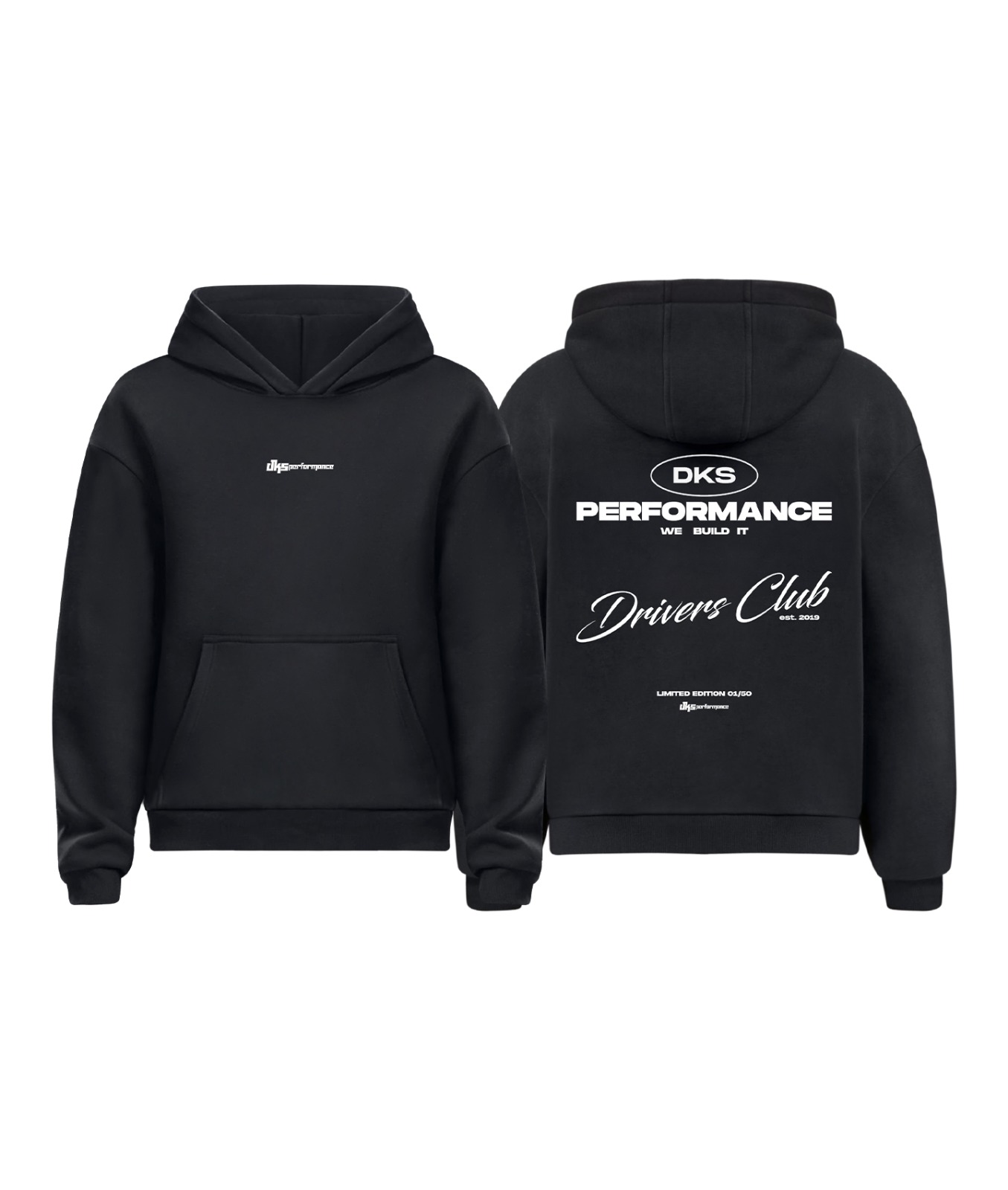 1 of 50 – Hoodie »DKS – we build it »
