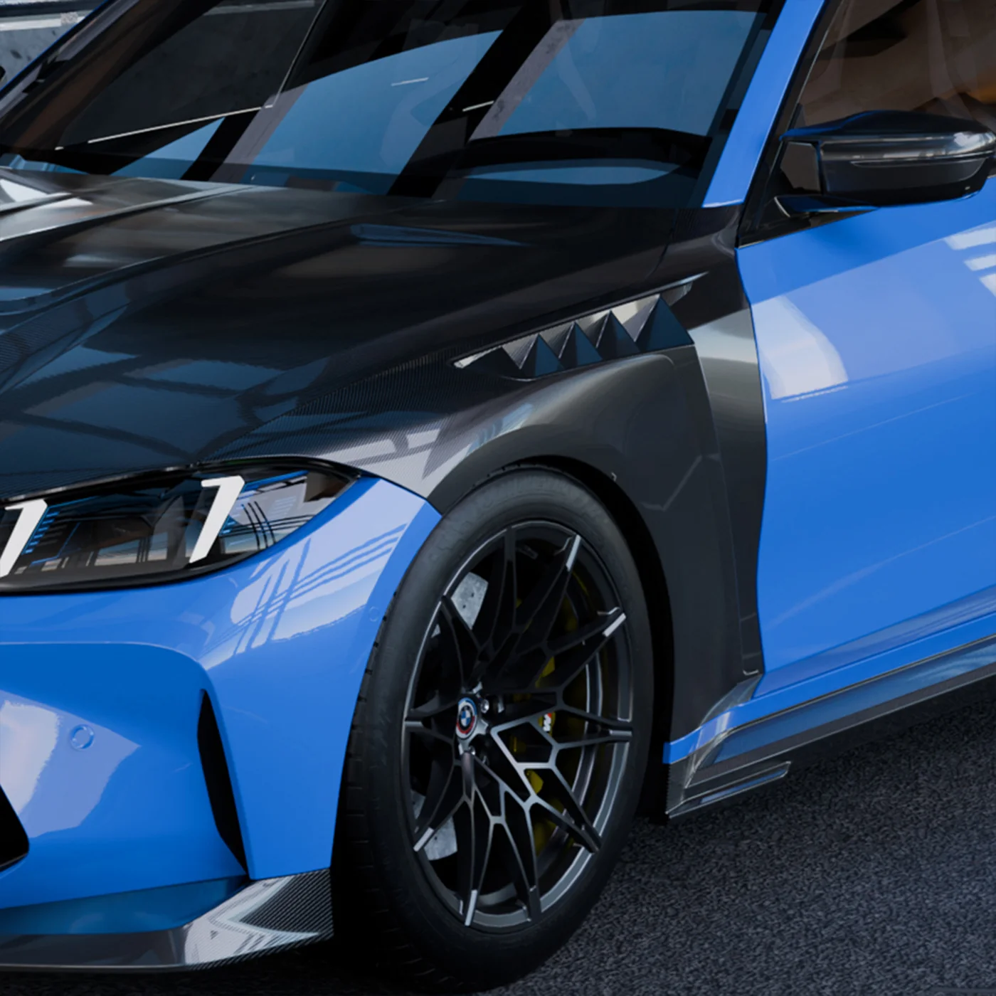 SOOQOO Carbon Kotflügel passend für BMW M3/M4 (G8x) inkl CS und CSL | inkl DTC-Gutachten - DKS Performance 2 SOOQOO Carbon Kotflügel passend für BMW M3/M4 (G8x) inkl CS und CSL | inkl DTC-Gutachten - DKS Performance 2